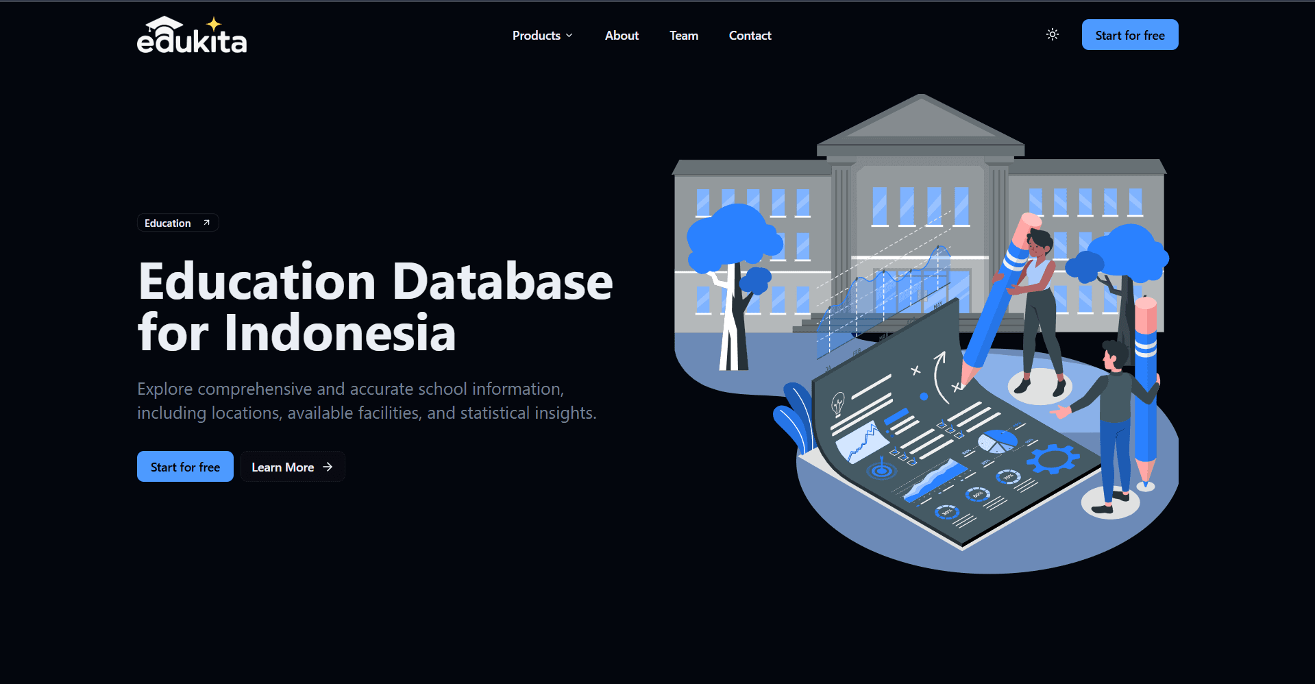 EduKita – Educational Infrastructure Mapping System image 1